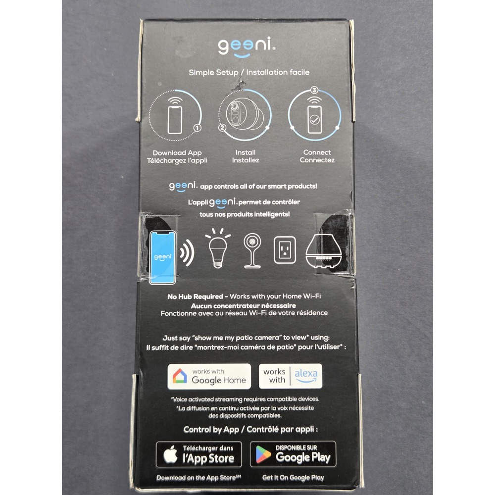 Geeni Perch 2K Smart Magnetic Battery Camera 2-Pack Wi-Fi
